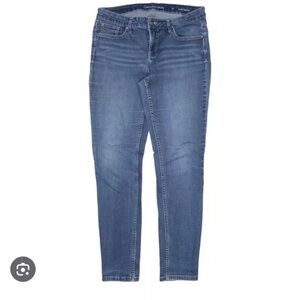 Calvin Klein Jeans Curvy  Fit SkinnyDark Wash Stretch Denim  With Tag Women 10